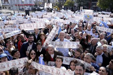 A días de las elecciones, Larreta y Santilli suman el respaldo de Manes