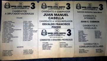 Todas las boletas desde 1983 hasta hoy