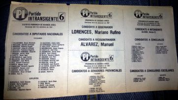 Todas las boletas desde 1983 hasta hoy