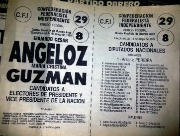 Todas las boletas desde 1983 hasta hoy