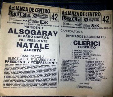 Todas las boletas desde 1983 hasta hoy