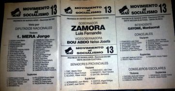 Todas las boletas desde 1983 hasta hoy