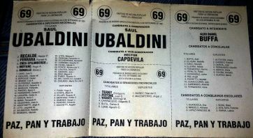 Todas las boletas desde 1983 hasta hoy