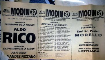 Todas las boletas desde 1983 hasta hoy