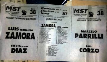 Todas las boletas desde 1983 hasta hoy