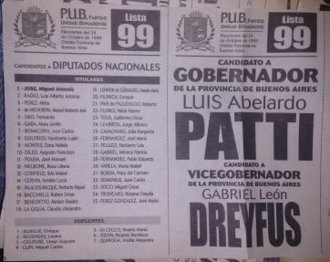 Todas las boletas desde 1983 hasta hoy