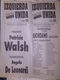 Todas las boletas desde 1983 hasta hoy