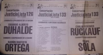 Todas las boletas desde 1983 hasta hoy