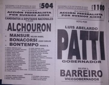 Todas las boletas desde 1983 hasta hoy