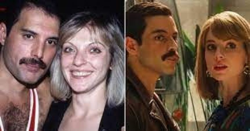 Se terminó el amor entre los intérpretes de Freddie Mercury y Mary Austin en el film “Rapsodia y bohemia”