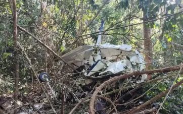 Un empresario dejo que su hijo condujera una avioneta mientras él bebía cerveza: ambos murieron