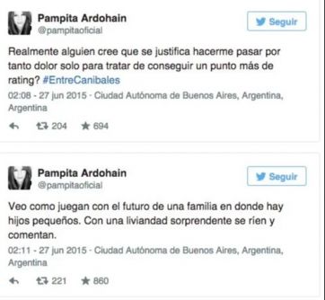 Hay una actriz con la que Pampita jamás trabajará, no es la China ni Macedo. Apuntan a Oreiro