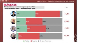 Encuesta post-PASO: qué chances tienen los candidatos a la Gobernación