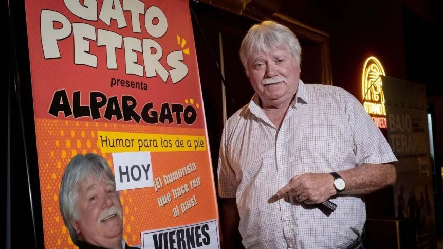 Murió el humorista Gato Peters a los 68 años