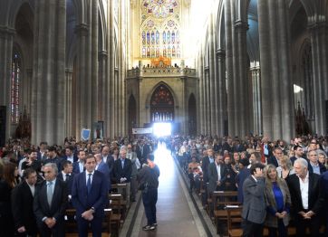 La democracia y la escucha, ejes de monseñor Mestre como nuevo Arzobispo platense