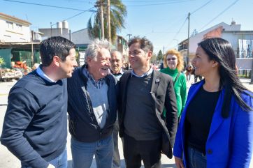 Super lunes de campaña para Axel Kicillof en el Conurbano en vísperas al acto de Ensenada