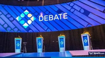 Cómo llegan al debate los candidatos