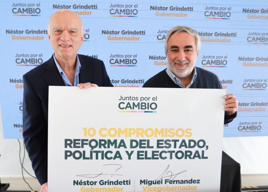 Grindetti anunció el envío a la Legislatura de un proyecto de Reforma Constitucional