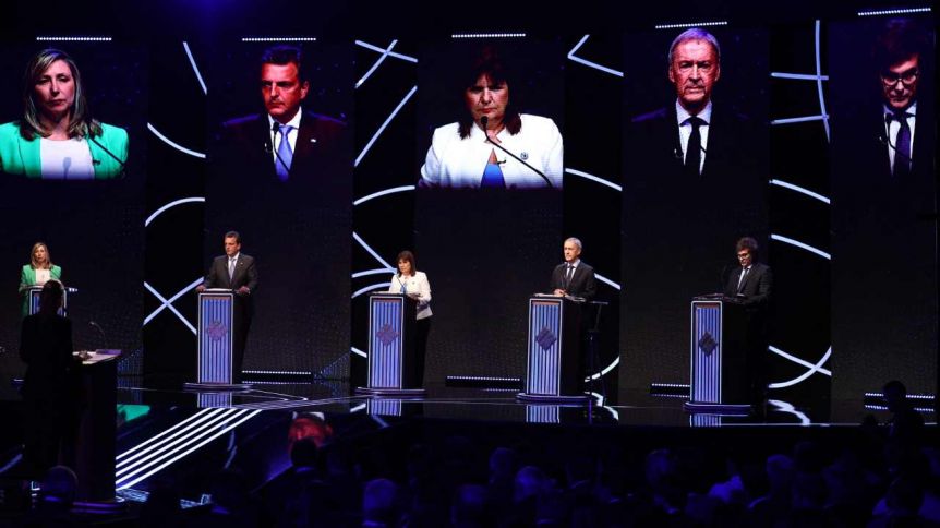 Los candidatos de cara al segundo debate