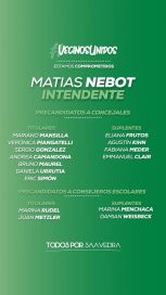 Las boletas que aparecerán huérfanas en las mesas de la provincia de Buenos Aires