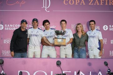 Copa Zafiro: Marisa Fassi cerró el torneo de polo en Cañuelas y destacó que es una “verdadera industria sin chimeneas”