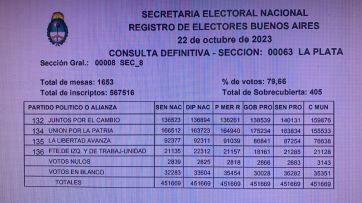 Alak es el nuevo intendente de La Plata y Garro apelará el resultado del escrutinio definitivo