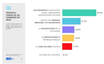 ¿Massa o Milei?: qué candidato produce más miedo a los argentinos ante el balotaje