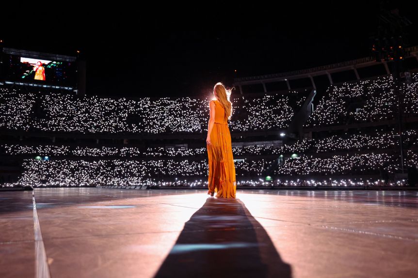 Taylor Swift manifestó su fascinación por el público argentino en un emotivo posteo