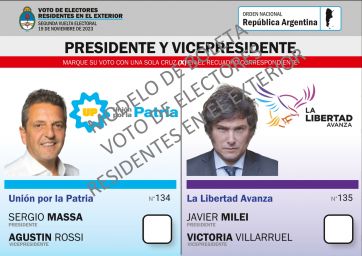 Cuáles son las boletas válidas para votar el domingo 19 de noviembre