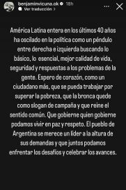 La reacción de las figuras del espectáculo ante el triunfo electoral de Javier Milei