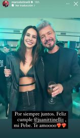 El conmovedor mensaje de Marcelo Tinelli a su hija Juanita en su cumpleaños