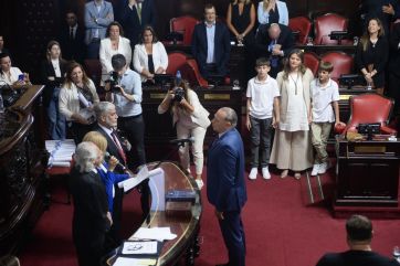 En fotos, todo lo mejor de la jura de los senadores electos