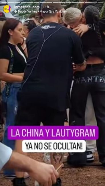 ¡Romance confirmado! Se filtró la primera foto de la China Suárez y Lauty Gram a los besos