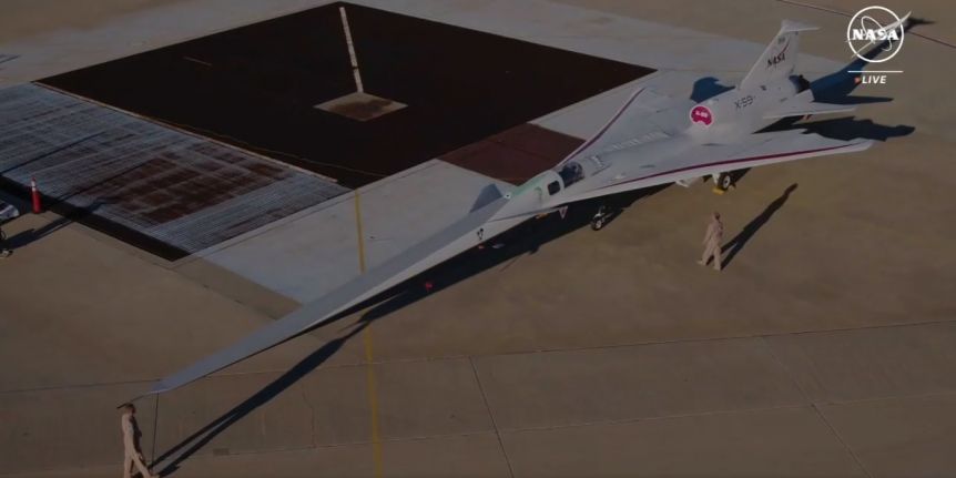 La NASA presentó el primer avión supersónico capaz de volar a más 1.700 km/h