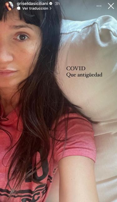 Preocupación por los nuevos brotes de Covid-19: Griselda Siciliani contagiada