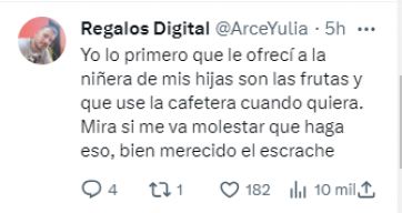 Se hizo un café, su empleadora la escrachó y la mataron en redes sociales