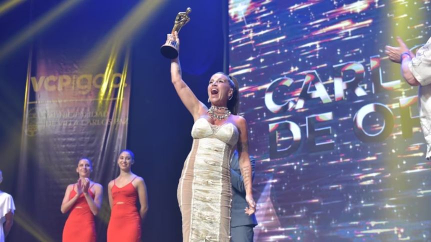 Picante discurso de Florencia Peña en los Premios Carlos 2024