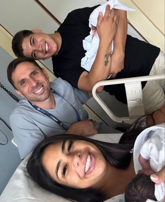 Las primeras fotos de las gemelas y las sentidas palabras de Daniela Celis a horas de dar a luz