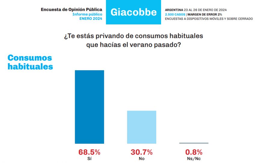 Encuesta: la institucionalidad, el bolsillo de los argentinos y la “fiesta” de los políticos