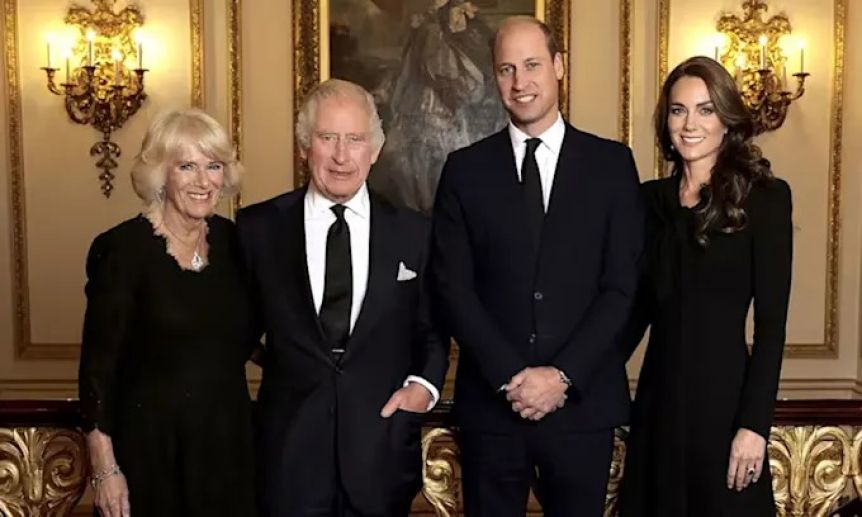 El principe Harry visitó al Rey Carlos III