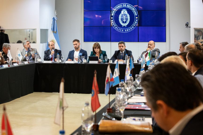 Pusieron primera: se llevó a cabo el primer Encuentro Nacional del Consejo de Seguridad Interior