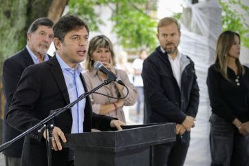 Kicillof puso la cara por las universidades y fustigó la propuesta de los vouchers