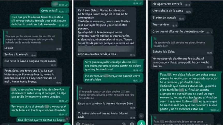 Salieron a la luz polémicos chats que complican a los jugadores de Vélez