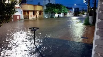 Olavarría en emergencia debido a la lluvia que azotó a la ciudad, esta madrugada