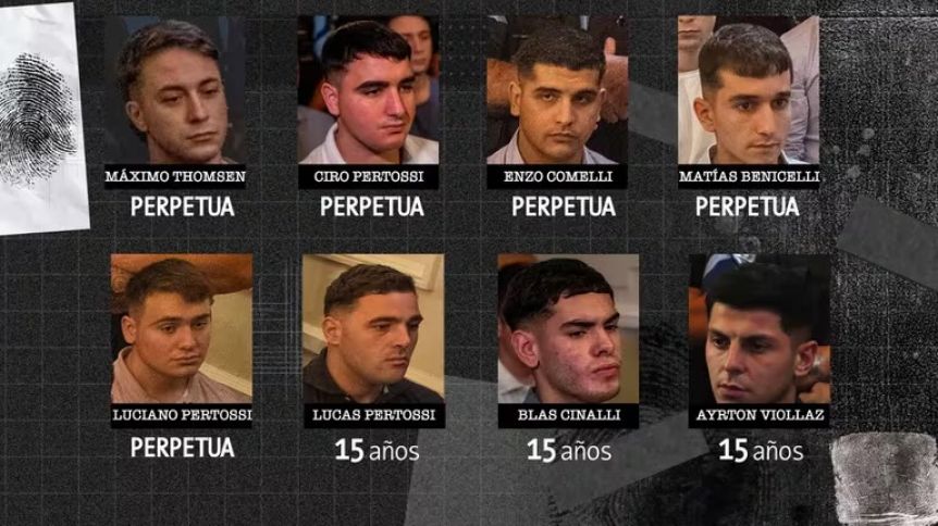 Se confirmaron las condenas para los rugbiers que asesinaron a Fernando Báez Sosa