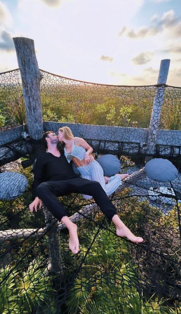 Las fotos del impresionante viaje romántico de Jésica Cirio con su nuevo novio