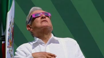 Así se vive el eclipse de sol: las impactantes imágenes