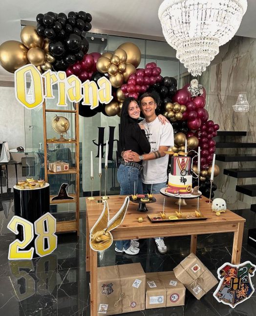 La llamativa celebración que le preparó Paulo Dybala a Oriana Sabatini por su cumpleaños