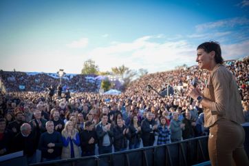 Cristina a la dirigencia: “Hay que discutir cosas de la gente, no pelotudeces”