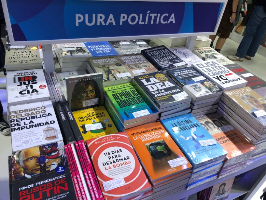 Feria del Libro: los textos políticos